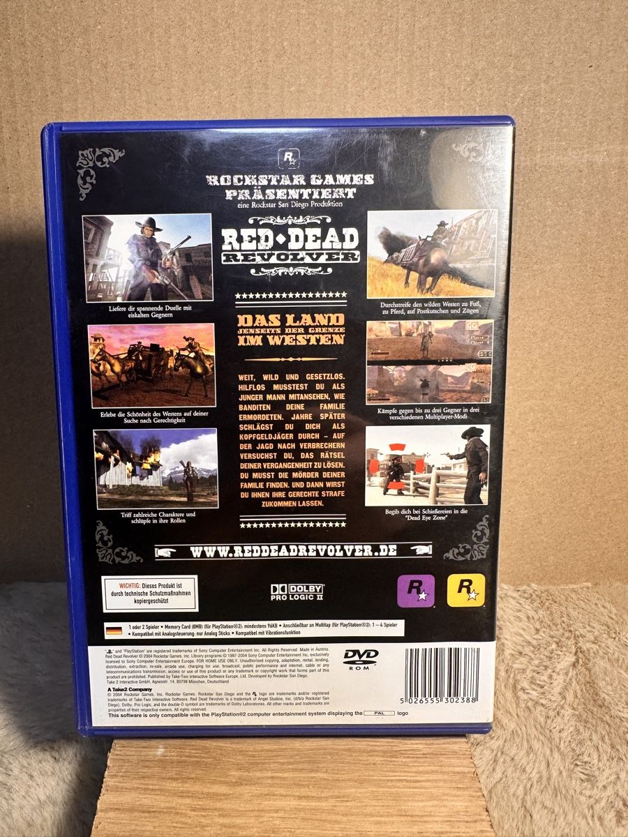 Sony Giochi: PlayStation 2 Spiel Red Dead Revolver – Usato da Hägendorf venduto da tyl_kzs2 1