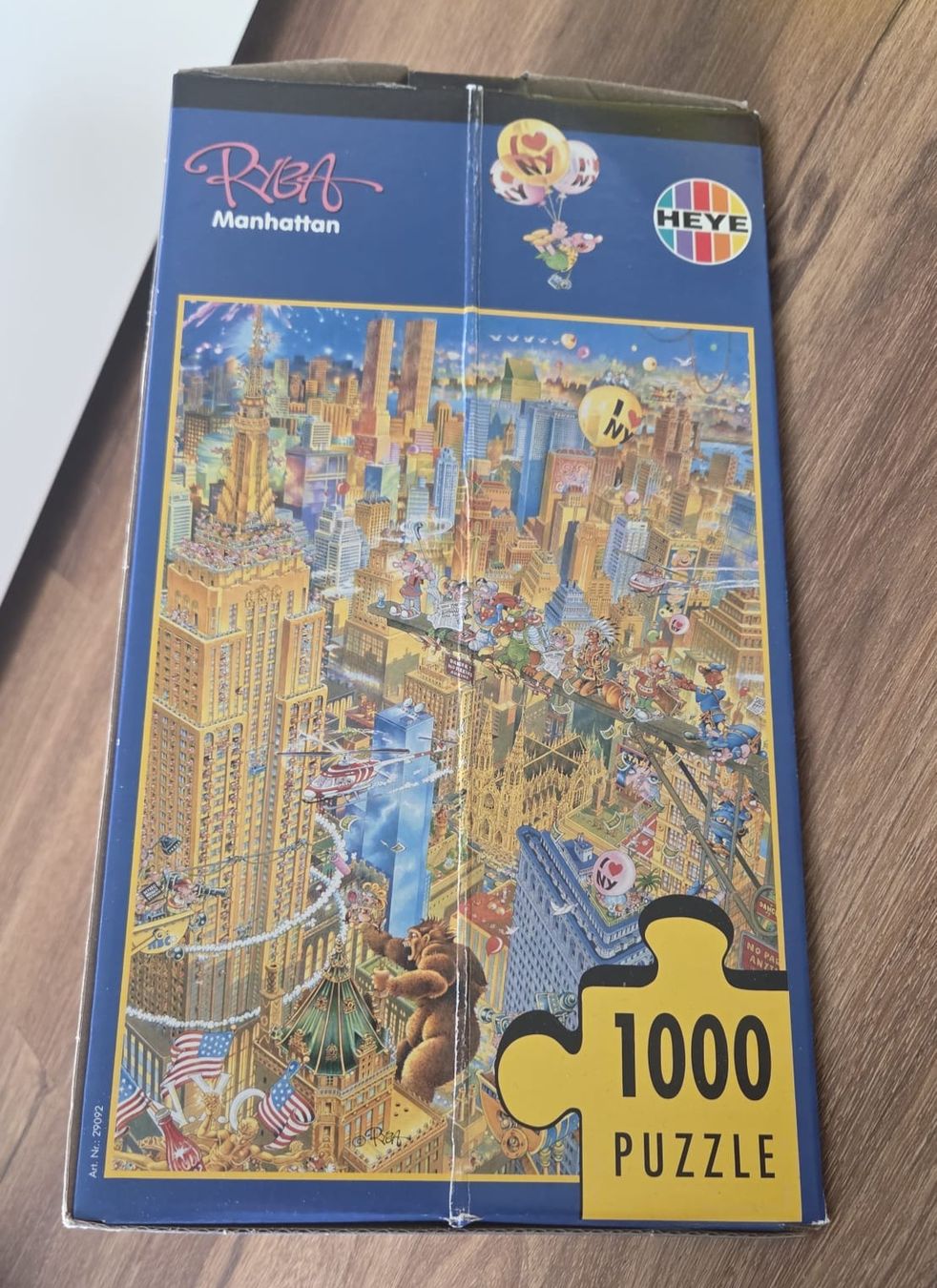 Heye Puzzle: Ryba Puzzle Manhattan 1000 Teile Heye  – Usato da Niederglatt ZH venduto da s_trio