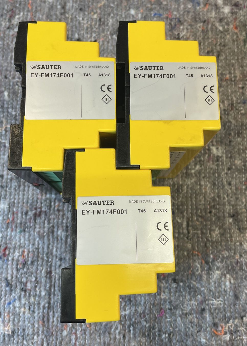 Steuerung: 3 mal Sauter Feldmodul EY-FM174F001 moduLink 174 – Gebraucht aus Mörigen von Q4 2