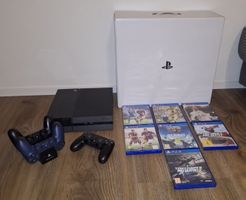 PS4 mit 3 Controller und 7 Games