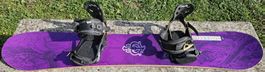 Nitro Jibpan Snowboard 153 cm inkl. Head Fay Bindung
