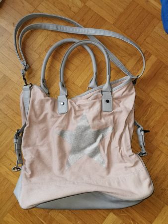 Grosse Stoffhandtasche