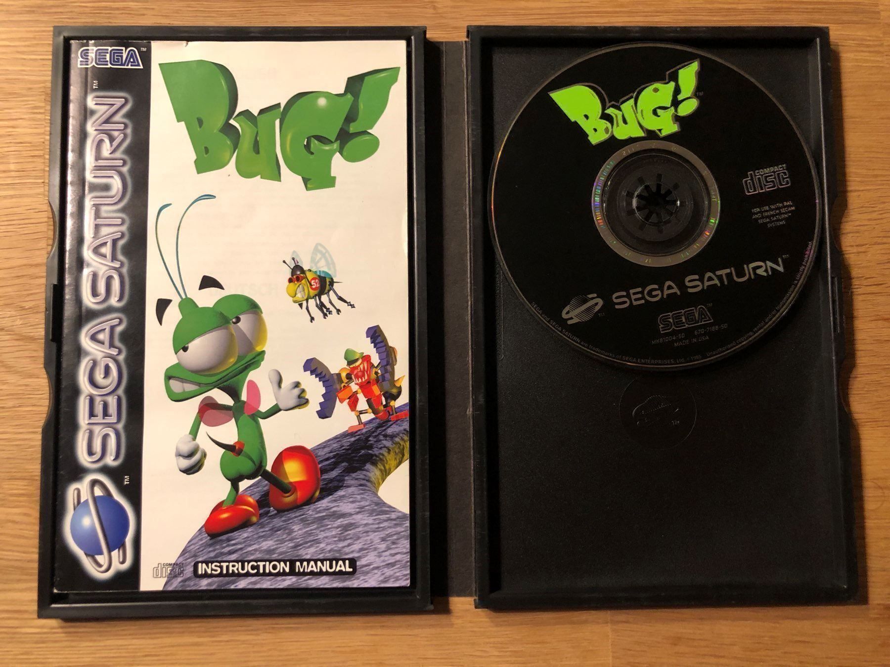 Sega Giochi: Bug! für Sega Saturn – Usato da Kestenholz venduto da Inna09 2