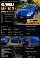 Renault Mégane Grandtour 1.9 dCi | Anhängerkupplung|