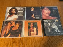 Whitney Houston CD Sammlung, 6 Alben, Top!