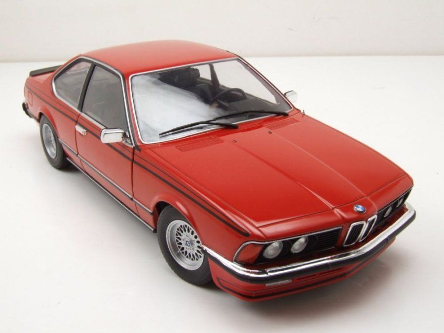 BMW E24 635 CSi 1984 Henna Rouge - Solido 1:18 - Miniature Métal - Occasion