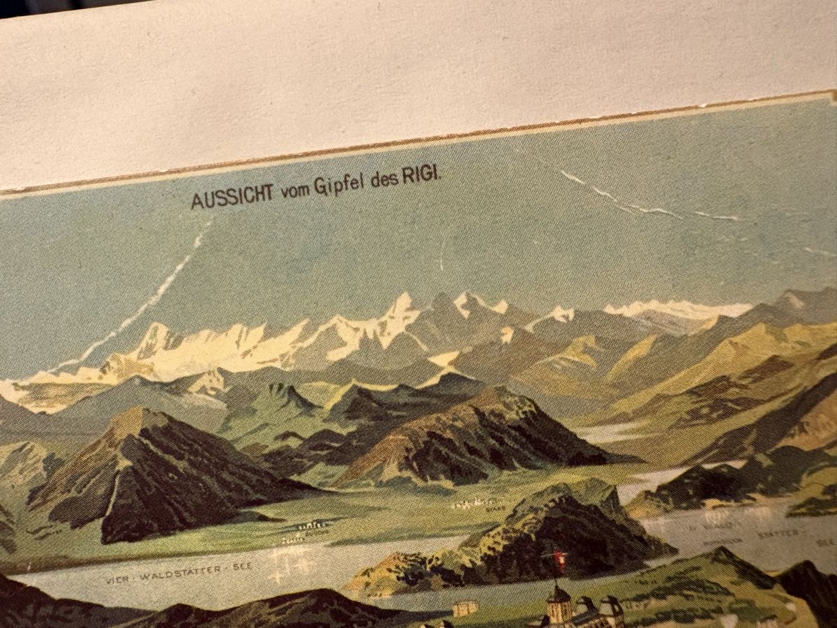 Cartoline postali: AK mit Bild Vitznau Rigi Bahn – Usato da Rümlang venduto da Kartenpost1 1