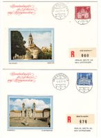 Briefe Baudenkmäler Schweiz 7Stk. 1973