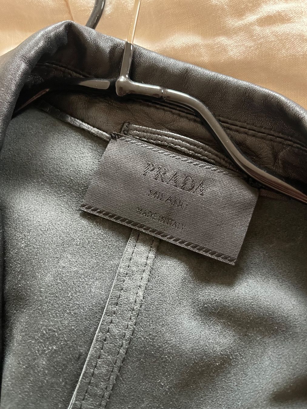 Prada Vestes: Prada Echtleder Blazer – D'occasion à Dübendorf par gas_2wcn 4