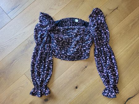 Top fleuri H&M T.36 