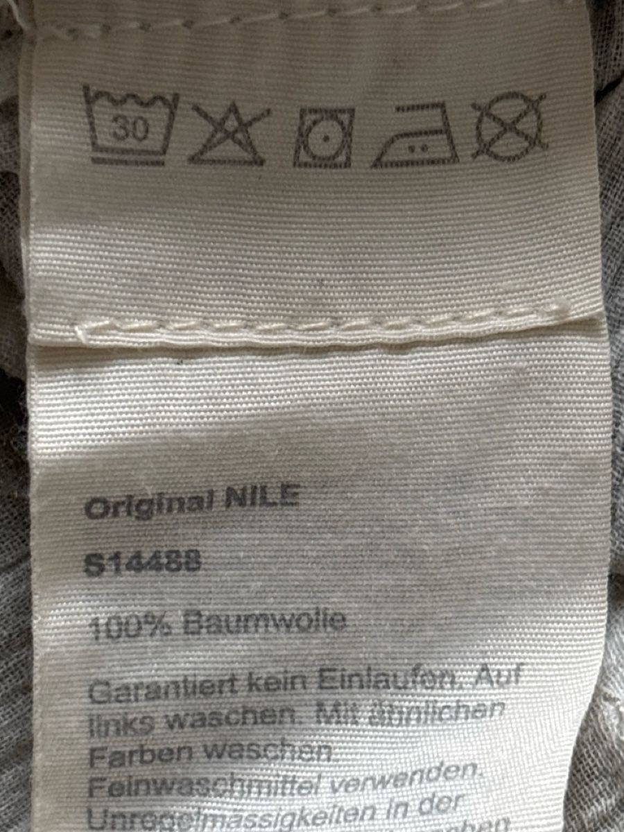 Nile Camicette: Nile Bluse Natur Look! – Usato da langenthal venduto da rundholz7 6