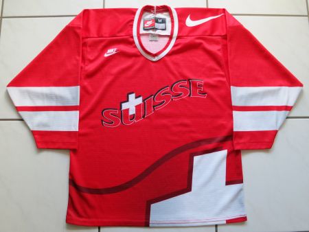 Nike Eishockey Heimtrikot Nati SUISSE - SCHWEIZ - SVIZZERA