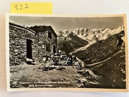 Ansichtskarte Segantinis Sterbehaus Oberer Schafberg, 1950