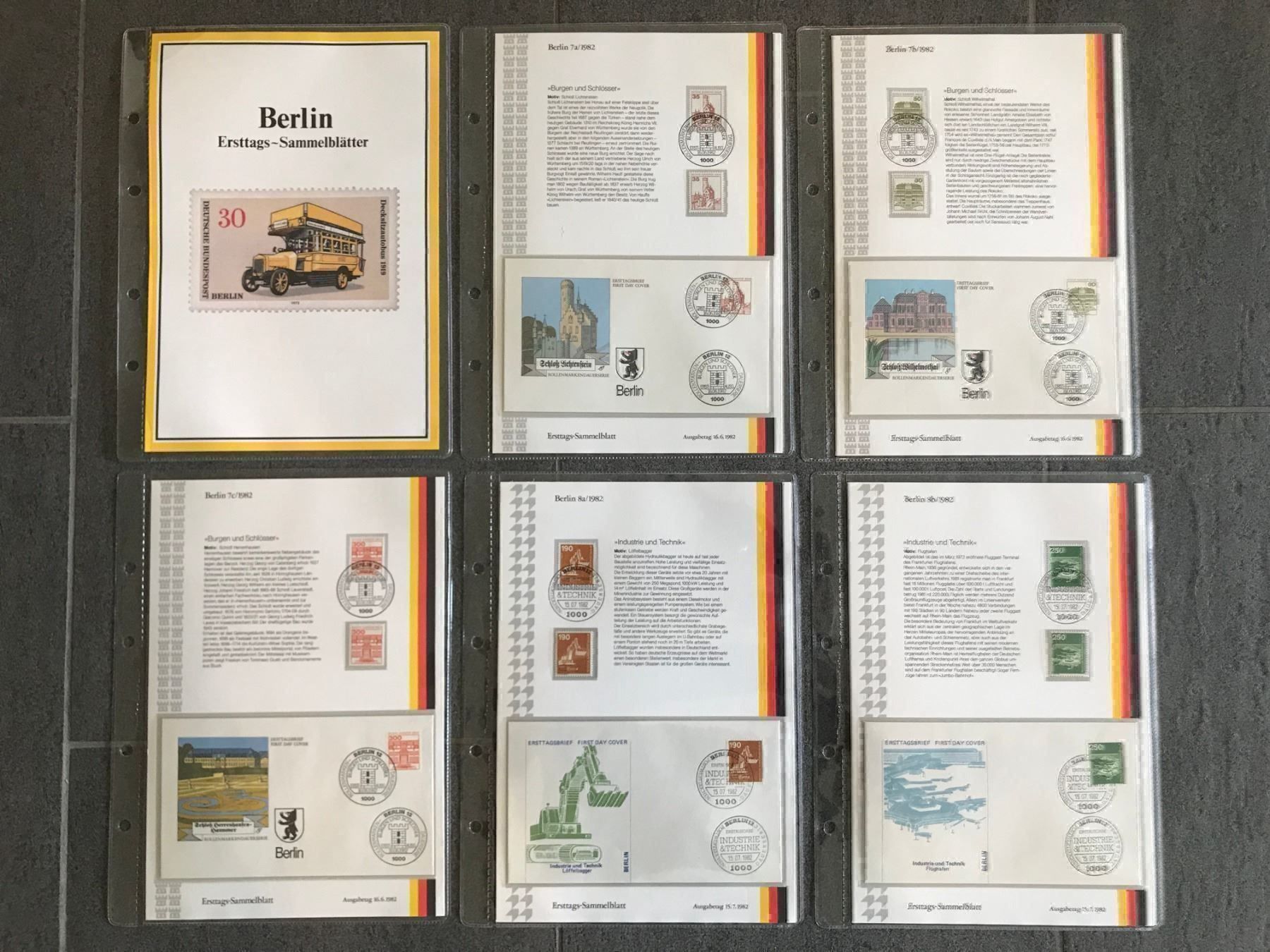 Alben: Briefmarken-Album "Berlin" Nr. 2/6 – Gebraucht aus Rain von SRIC01 1
