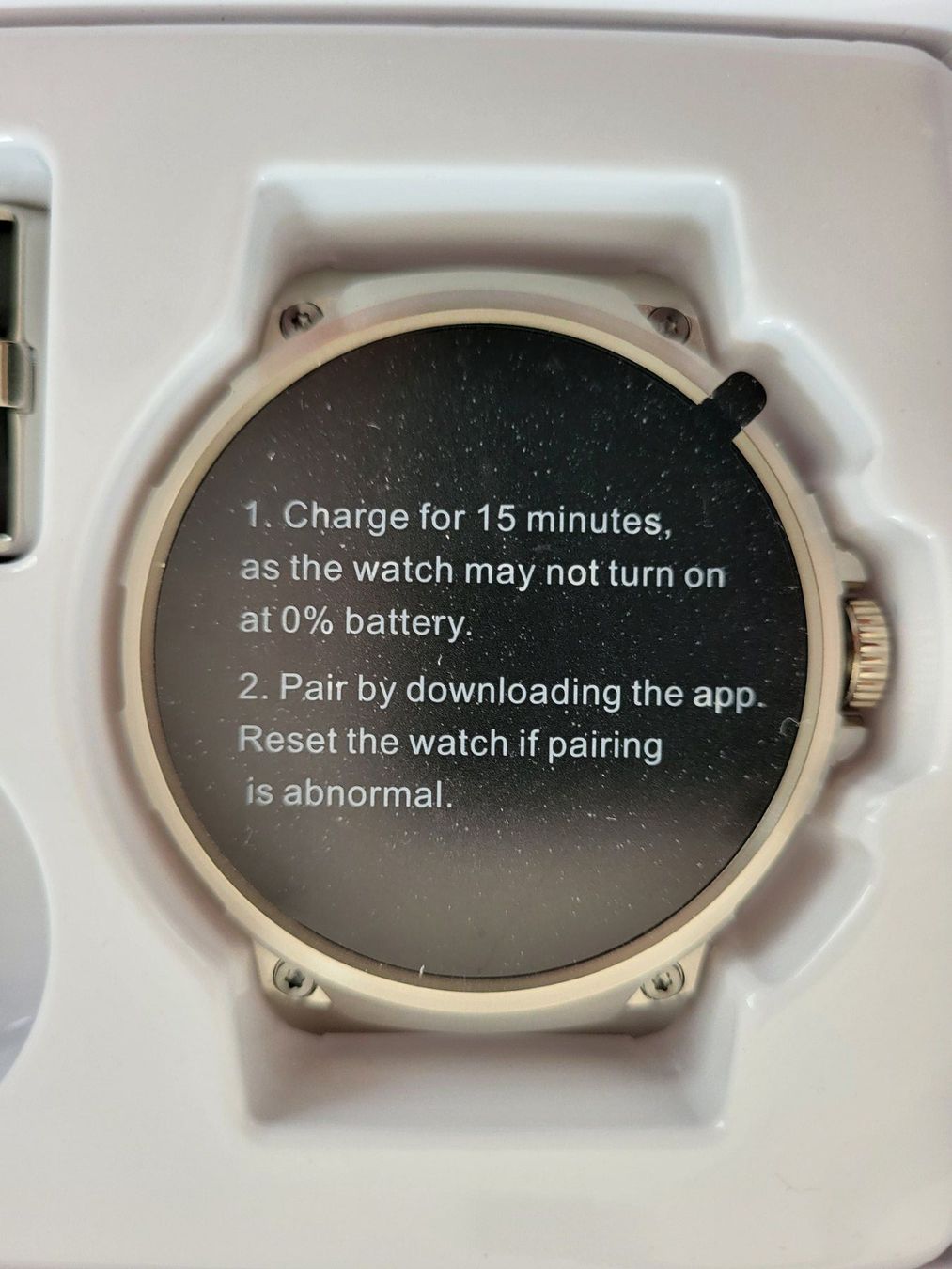 Smartwatch: Smartwatch Paearofero – Nuovo e nell'imballaggio originale da Volketswil venduto da Kandelaber 1