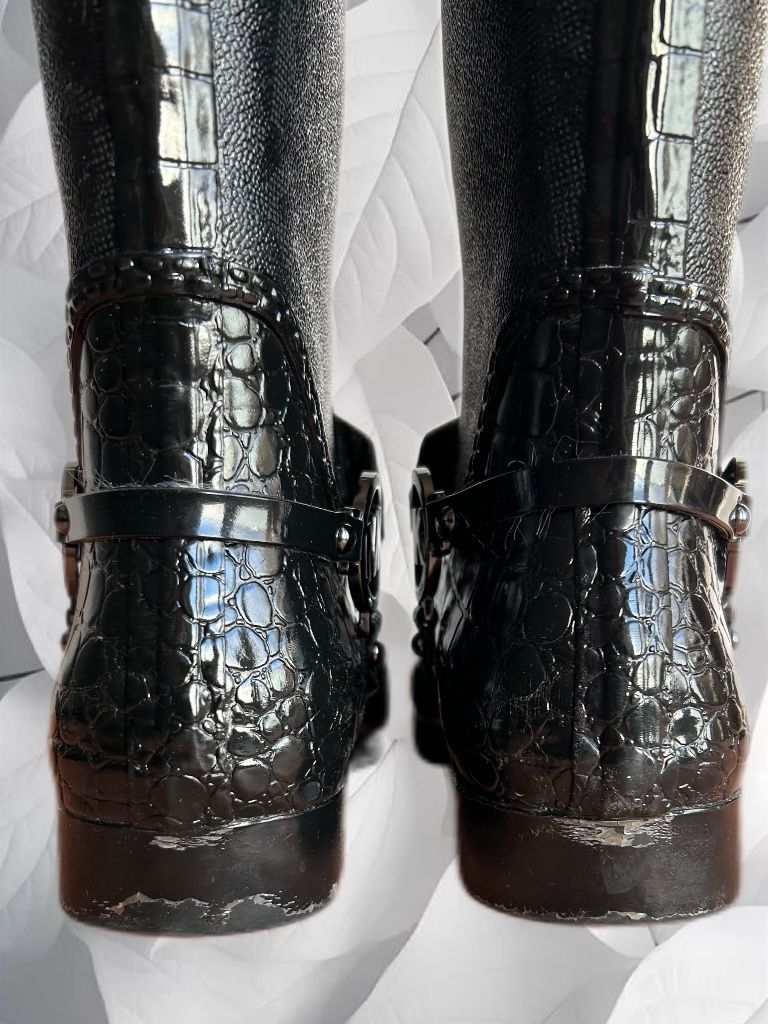 Michael Kors Scarpe da donna: Bottes Michael Kors MK Croco Tall Rainboot – Usato da Pont (Veveyse) venduto da pil_k9jp 4