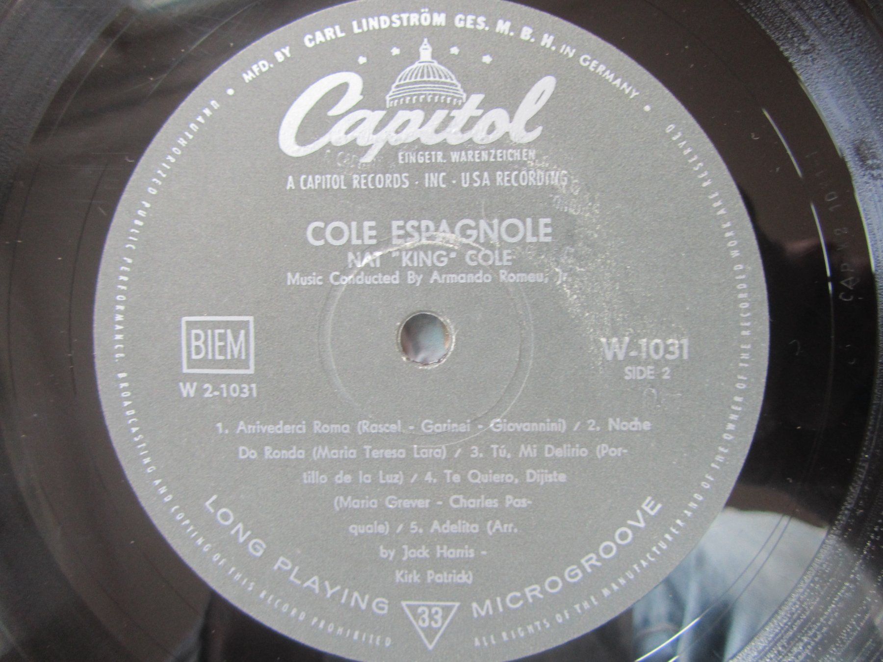 Dischi in vinile: Nat King Cole - Cole Espanol - Seltene LP             /cbl – Usato da Seengen venduto da mikelele 3