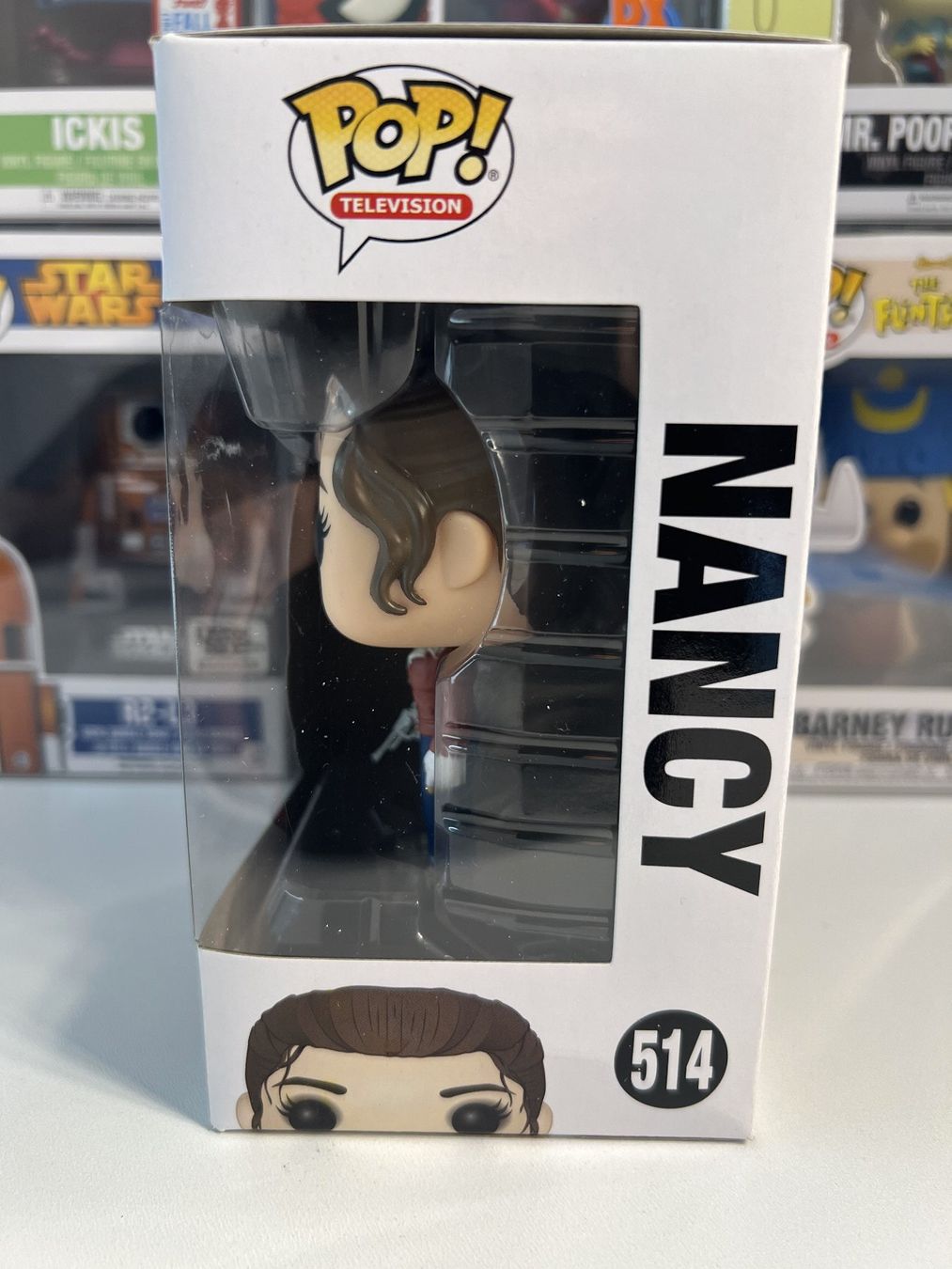 Funko Statuette: Funko POP! Television Stranger Things Nancy – Nuovo e nell'imballaggio originale da Le Mouret venduto da perfectbijou 3