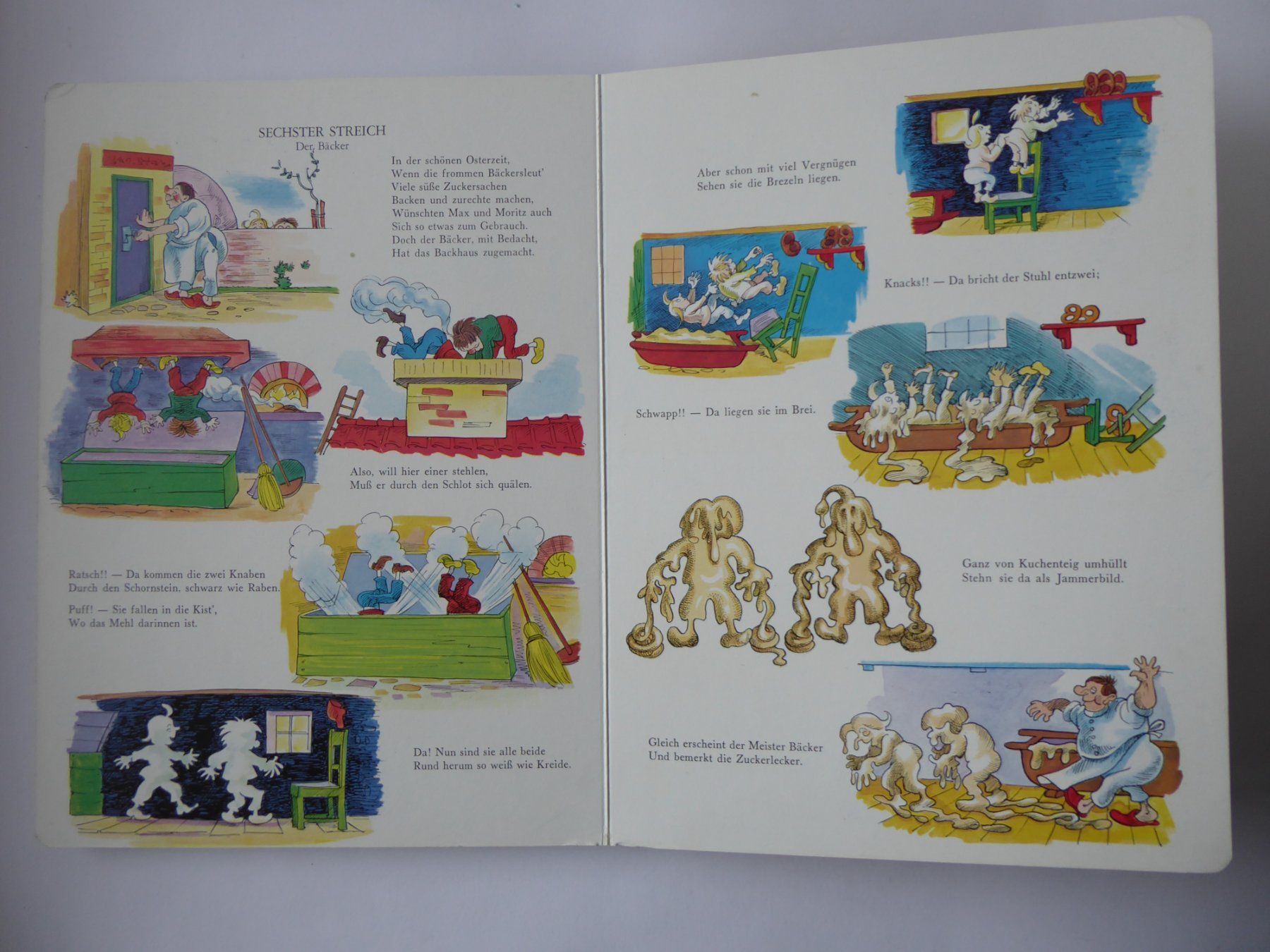 Libri: Bubengeschichten Buch Max & Moritz, Wilhelm Busch, Favorit – Usato da Turbenthal venduto da Nautop 3