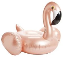200cm Wasserspielzeug, Luftmatraze Flamingo pink aufblasbar