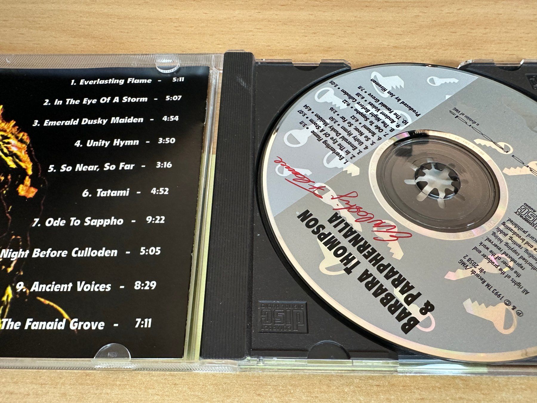 CD: Barbara Thompson & Paraphernalia – Everlasting Flame – Usato da Rikon im Tösstal venduto da Alpenmutz 2
