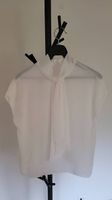 NEU Elegante weisse Schluppenbluse Gr. S