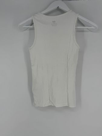 Unterhemd weiss Gr. 134/140 von H&M 