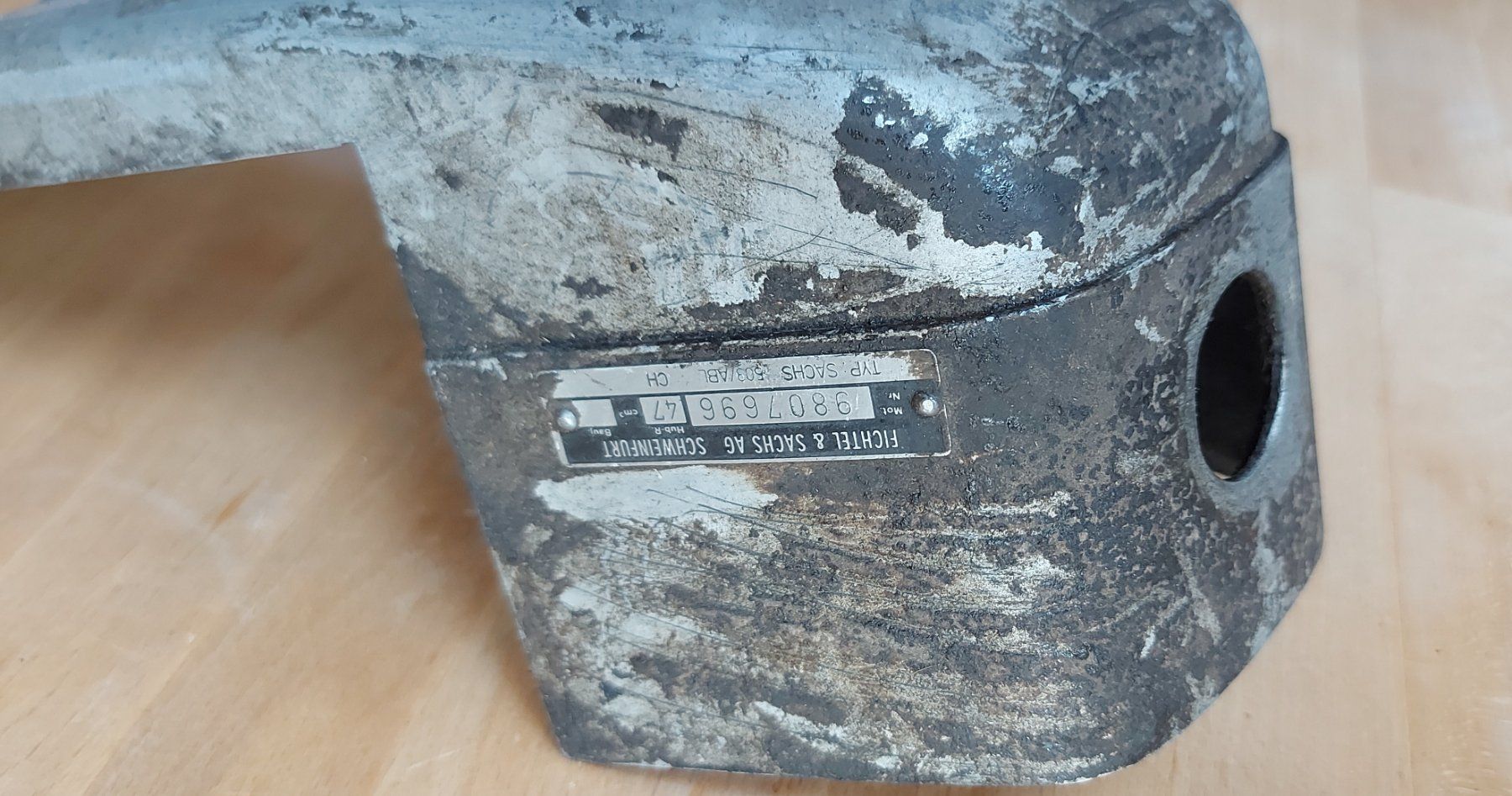 Parti ricambio per ciclomotori: Sachs 503 Lüfterabdeckung Original Nr.2 – Usato da Trimstein venduto da Highender01 3