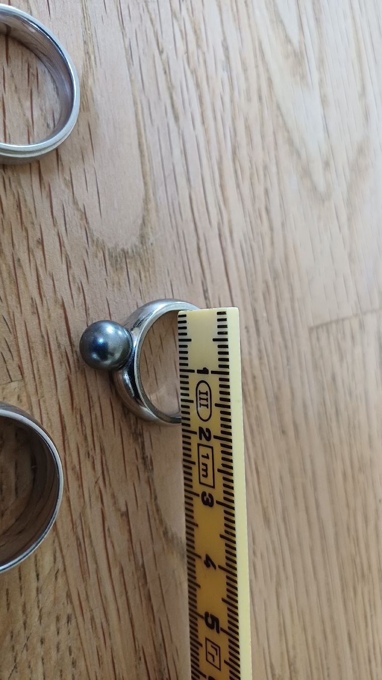 Anelli: 5 Cromstahl Ringe  – Usato da Flawil venduto da Pinkmalibu 4
