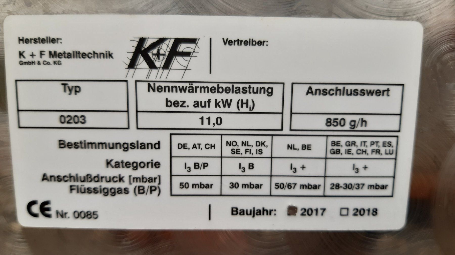 Griglie: Gas Grill Gasbräter 3-flammig – Usato da Baden venduto da miraculyx 4