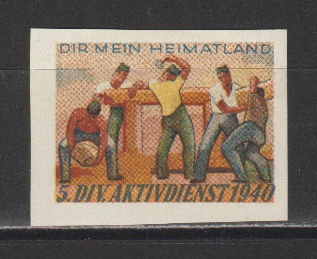 Alle Briefmarken: Kommandostäbe Nr. 55/2 * – Gebraucht aus Siebnen von Fstaehli