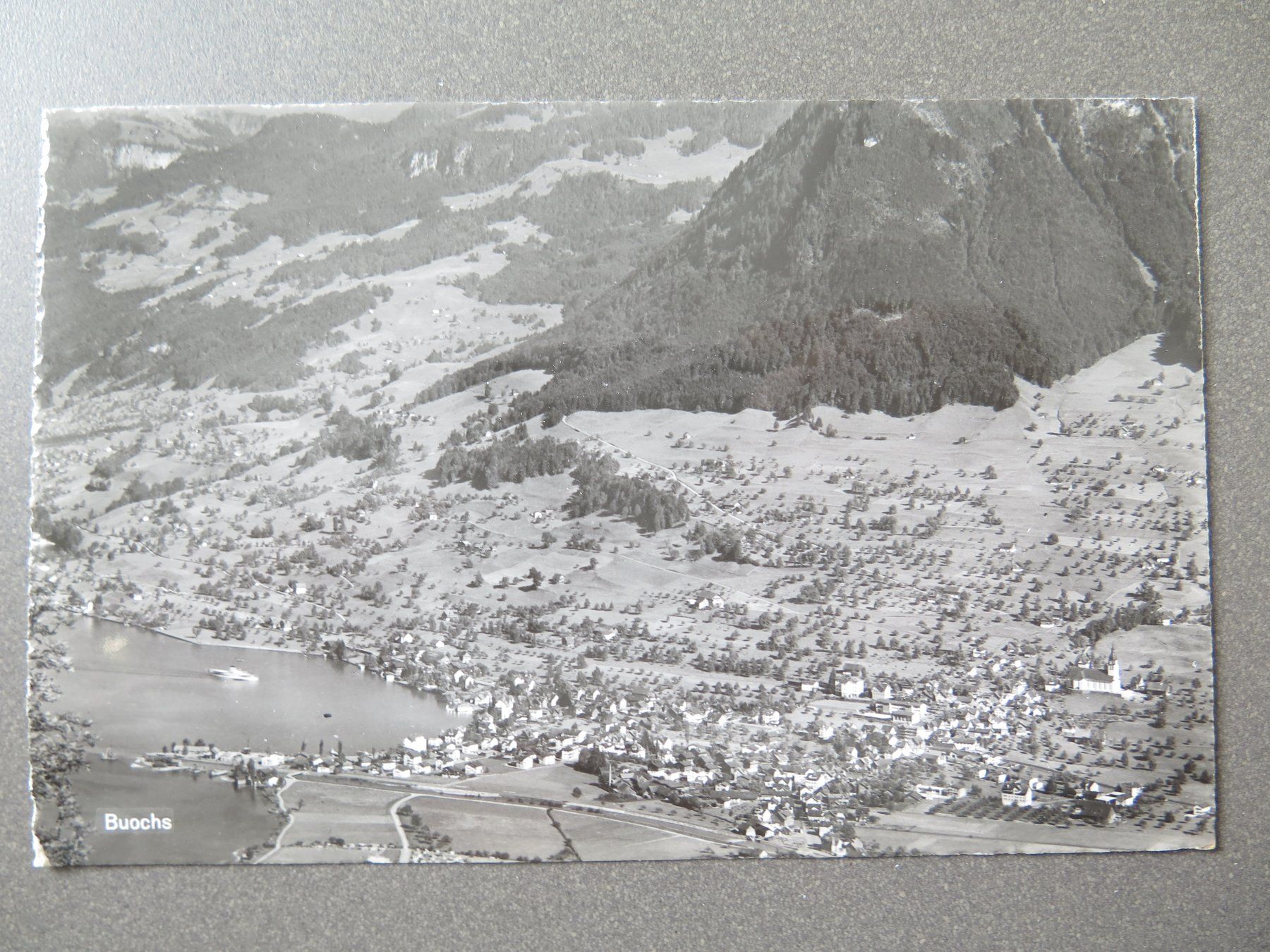 Cartoline postali: BUOCHS - FLUGAUFNAHME – Usato da Wittenbach venduto da lipasal