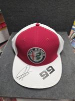Original Signiert Alfa Romeo Racing Antonio Giovinazzi Cap 