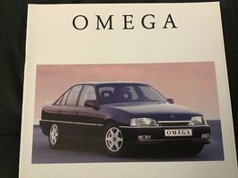 Opel Omega Verkaufsprospekt August 1992