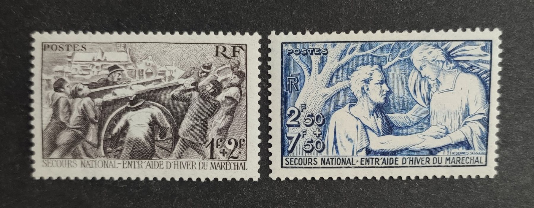 Tutti i francobolli: Frankreich 1941, ungestempelte – Usato da Wil SG venduto da Zazal