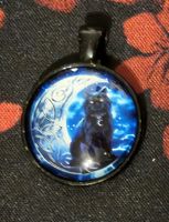 Mond-Katzen Anhänger für Halsketten