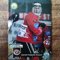 Laurent Pasquini Sammelkarte 1995/96 HC LAUSANNE 