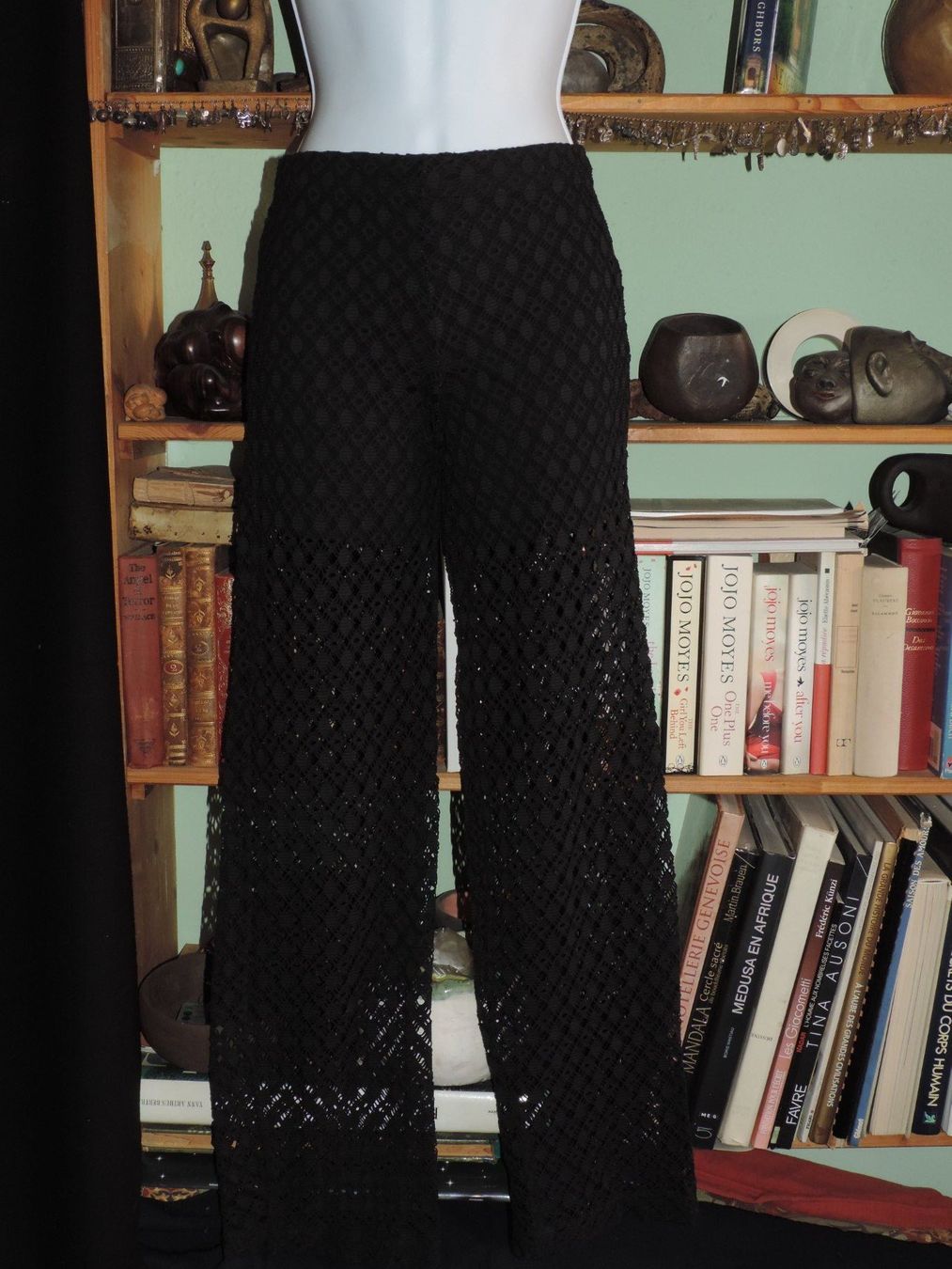 Hosen: pantalon crochet noir – Gebraucht aus Genève von Axelle333 4