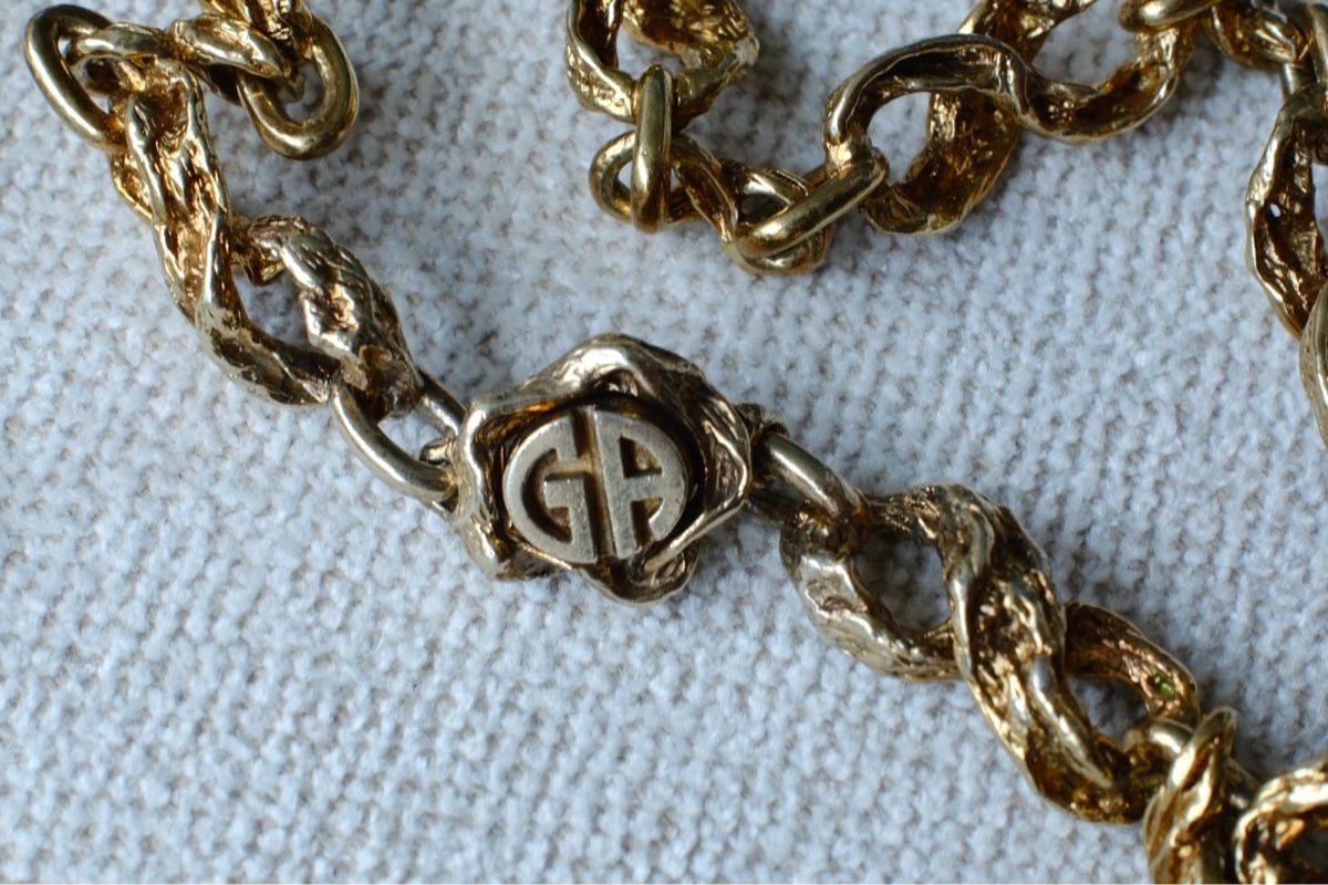 Gilbert Albert Colliers: Gilbert Albert Halskette, Silber vergoldet – D'occasion à Aarau par ren_jf6f 1