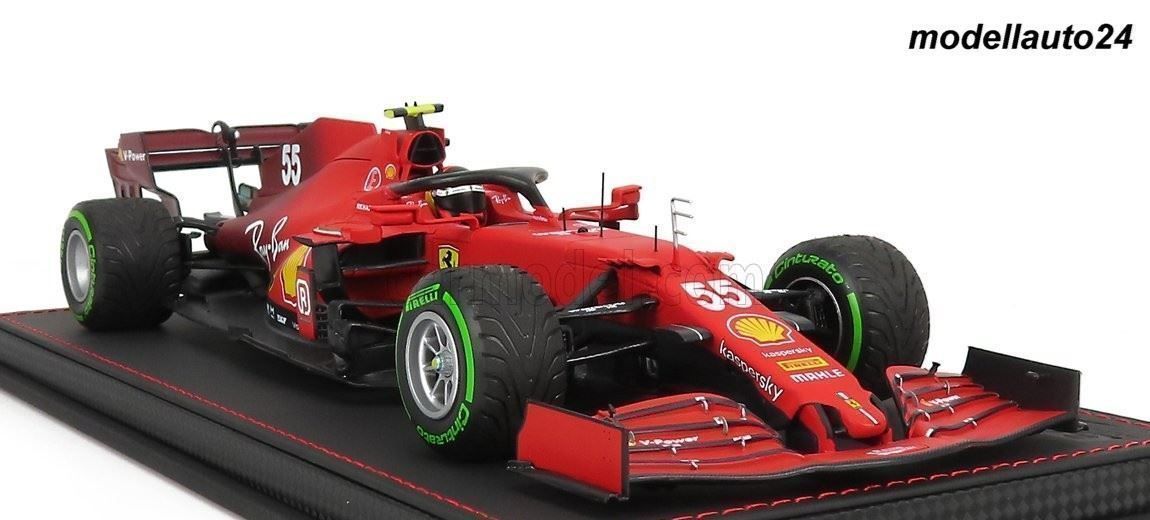 BBR Models Modellautos: Ferrari SF21 GP Italy Emilia Romagna 2021 / BBR 1:18 – Neu und originalverpackt aus Seuzach von Modellauto24 4