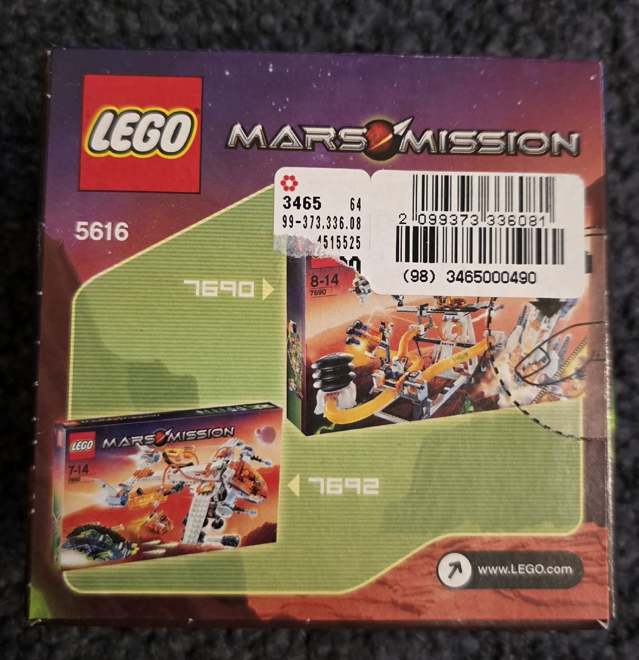 Lego Giocattoli: Lego neuf Mars Mission 5616 – Nuovo e nell'imballaggio originale da Vevey venduto da Pumkie 1