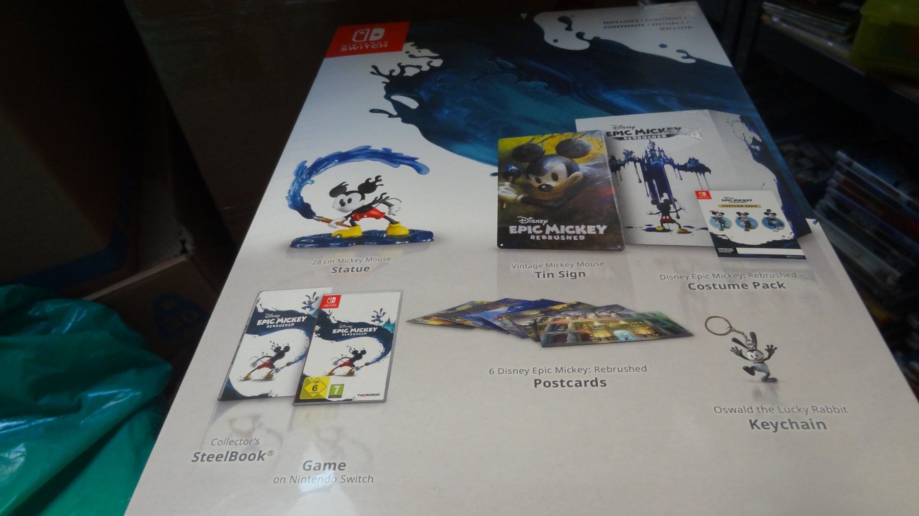 Nintendo Giochi: Switch: Disney Epic Mickey Rebrushed Collector Edition – Nuovo e nell'imballaggio originale da Olten venduto da Disc-Verkauf 1