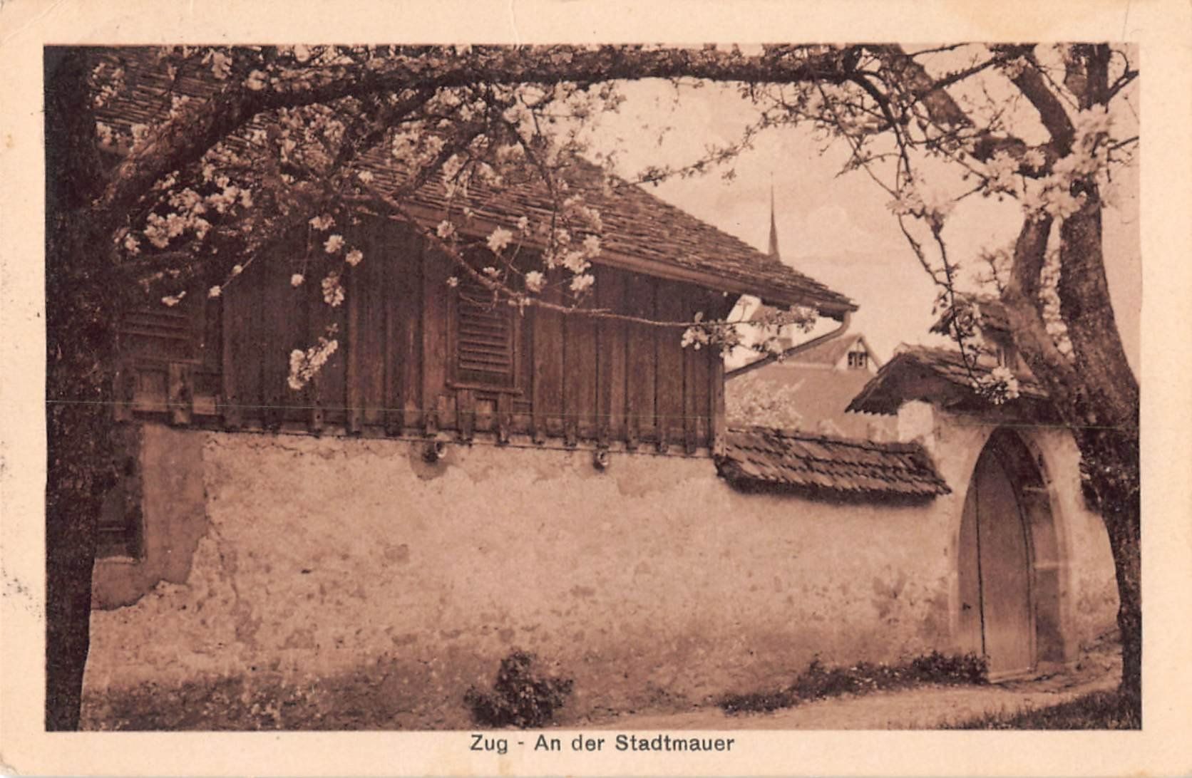 Cartoline postali: 4x Gruss aus ZUG - alte schöne Postkarten – Usato da Lufingen venduto da TopAnsichtskarten 2