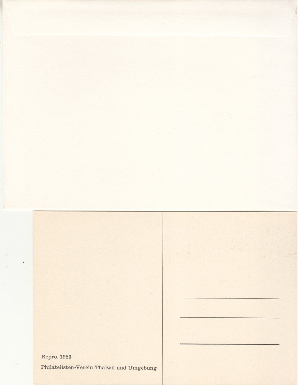 Alle Briefmarken: Briefmarkenausstellung Thawil 1983 – Gebraucht aus Bürglen TG von StampGraf 1