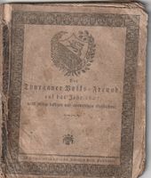 Thurgauer Volks-Freund auf das Jahr 1829 sehr interessant !
