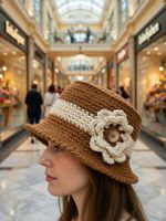 Bucket-Hat im charmanten Vintage-Look