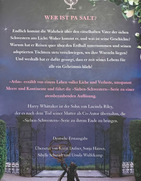 Lucinda Riley ATLAS Die Geschichte von Pa Salt Kaufen auf Ricardo