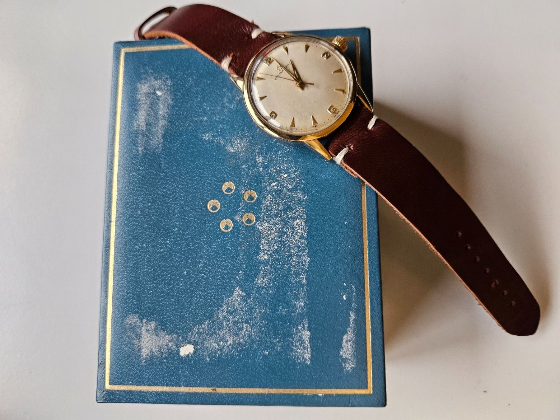 Eterna Orologi: Eterna-Matic 1952 Goldkappe mit Box – Usato da Berikon venduto da mmm21 7