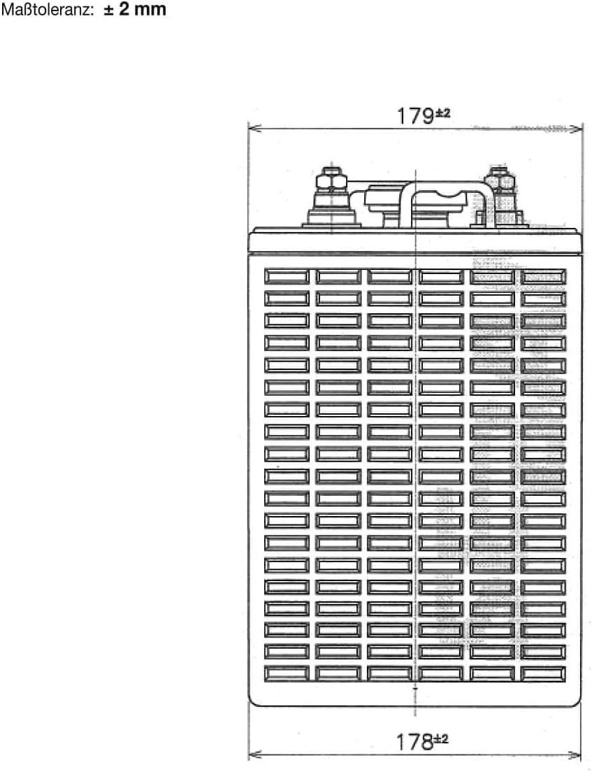 Batterie: BIG E-Drive 6V 225Ah Traktionsbatterie – Nuovo e nell'imballaggio originale da Bottighofen venduto da zaap 4