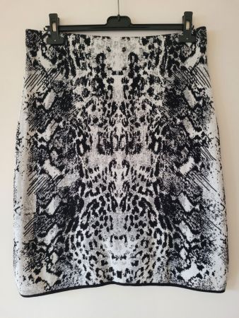 Rock Jupe Gerry Weber schwarz-weiss Stretch Grösse 42